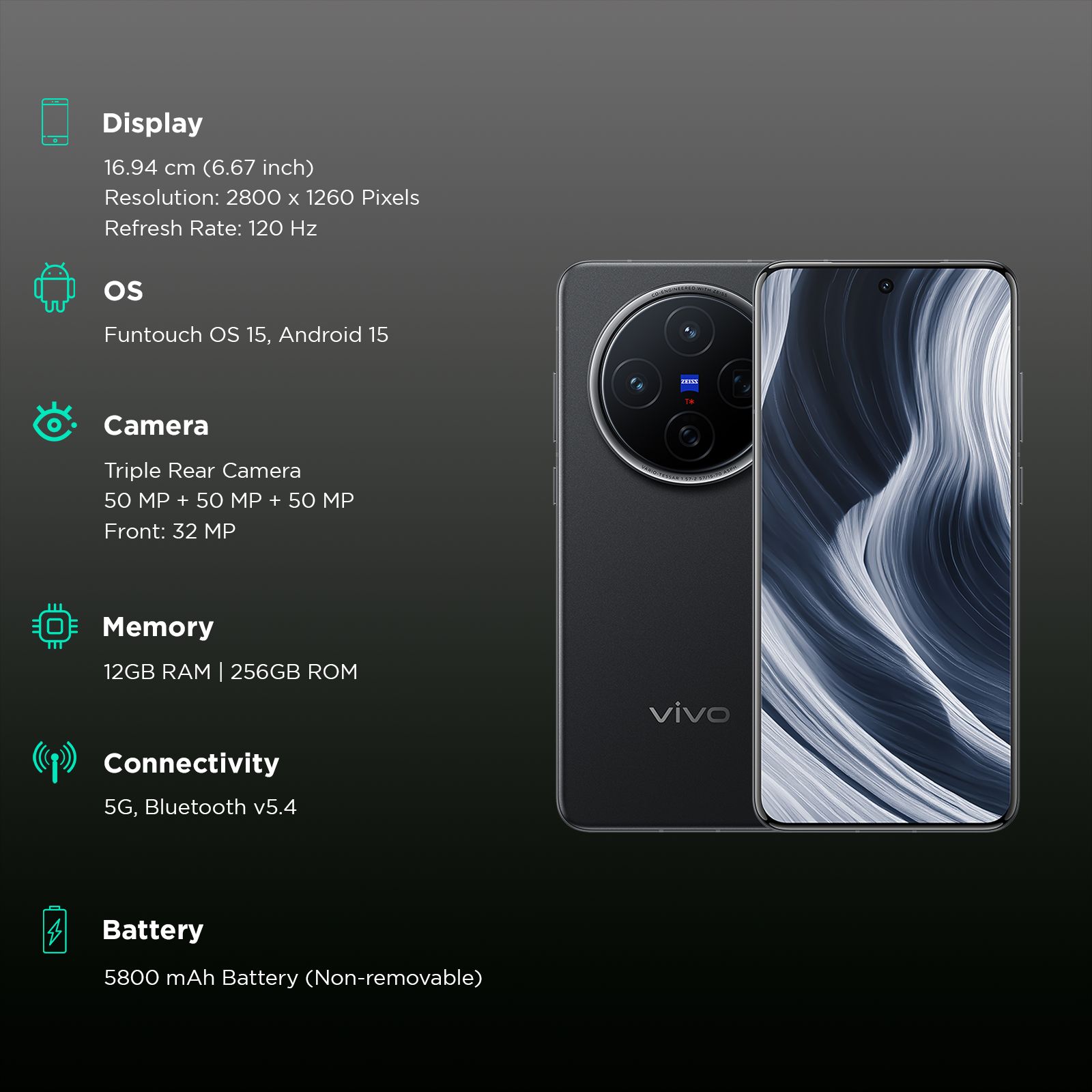 vivo X200s 12GB/256GB ブラック 美品 vivo X200s 12GB 256GB 黒色 Dimensity 9400+ Antutu300万点 日本語